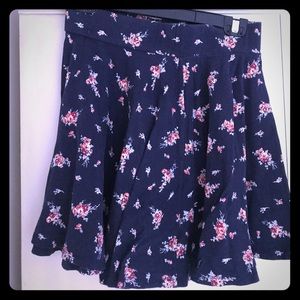 Blue floral Urban Outfitter skirt